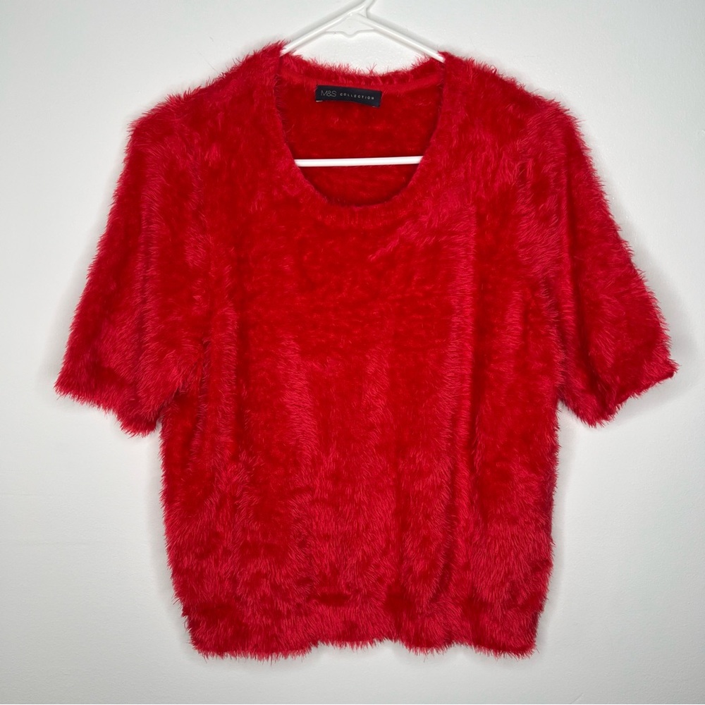 M&S Collection Fuzzy Top